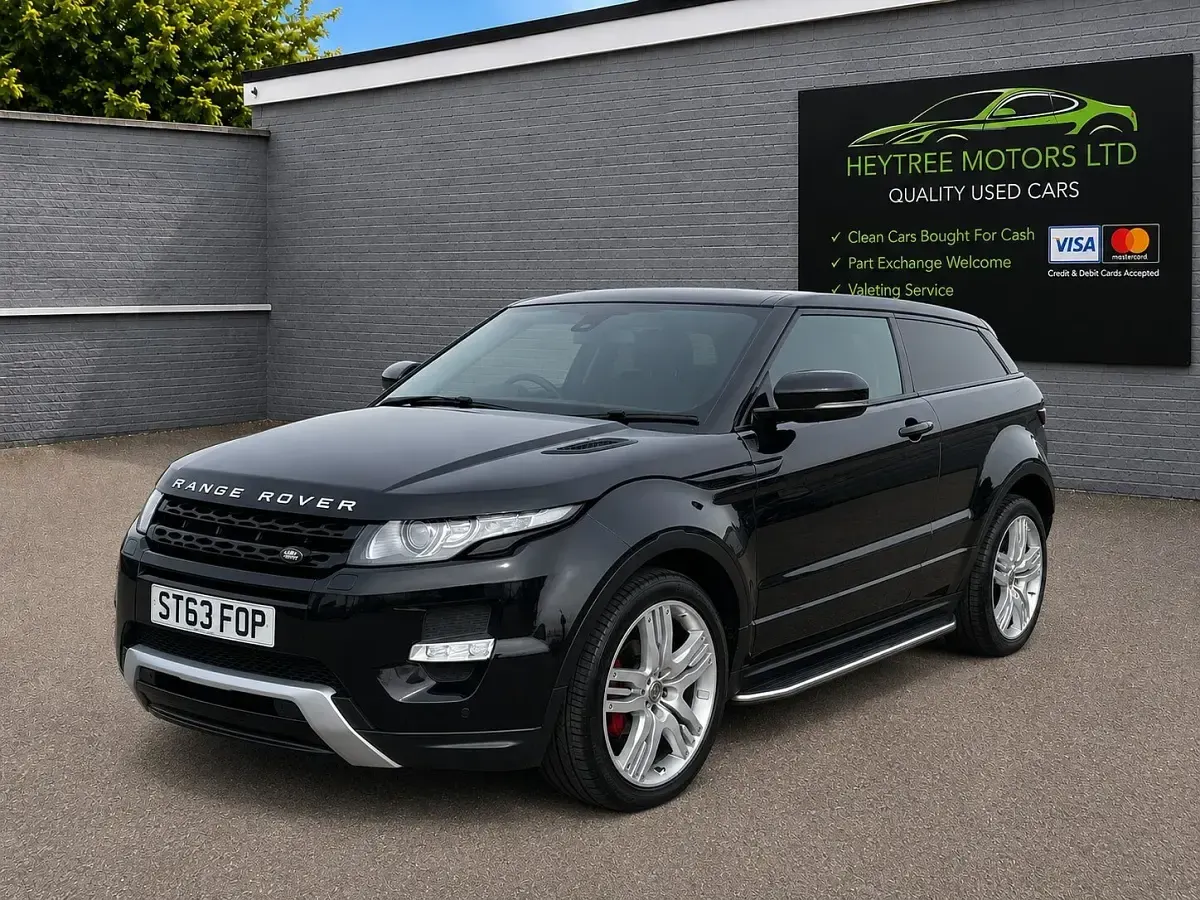 Used Land Rover Range Rover evoque Dynamic 190 HP (139 kW) 2013 Black SUV