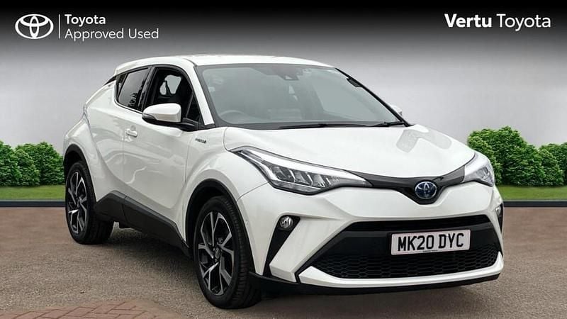 White Used 2020 Toyota C-HR+ Design SUV | £18,243 - Image 1/3