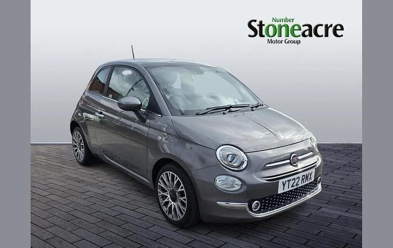 Grey Used 2022 Fiat 500 Dolcevita Hatchback | £10,990 (Fair price) - Image 1/4
