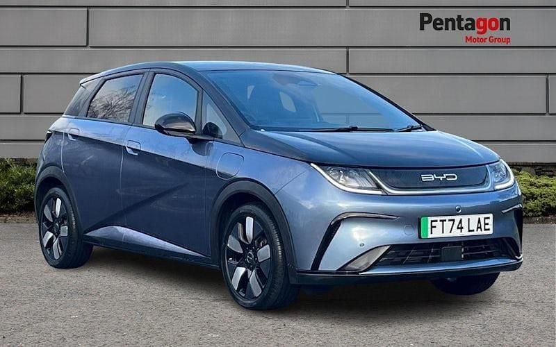 Jet black Used 2024 BYD Dolphin Design Hatchback | £22,495 (Fair price) - Image 1/4