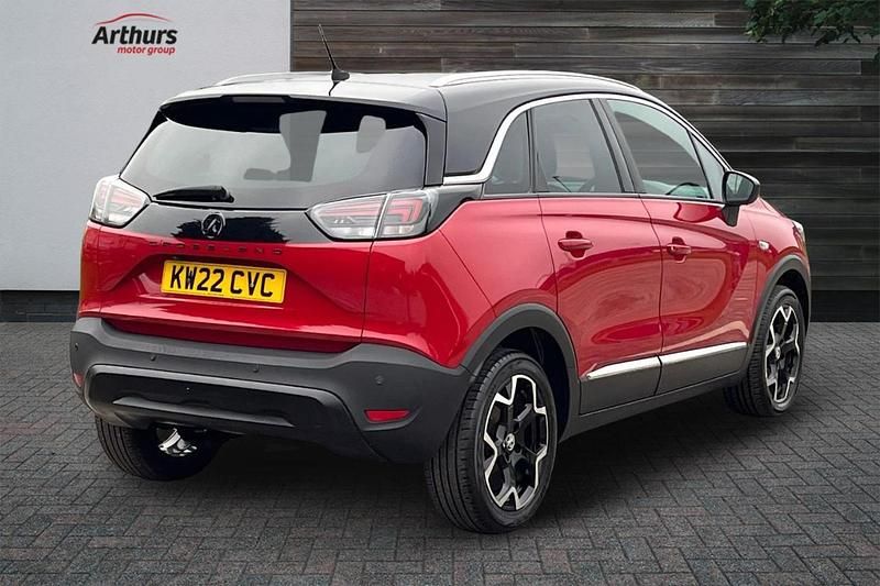 Used Vauxhall Crossland Ultimate 108 HP (79 kW) 2022 Red SUV