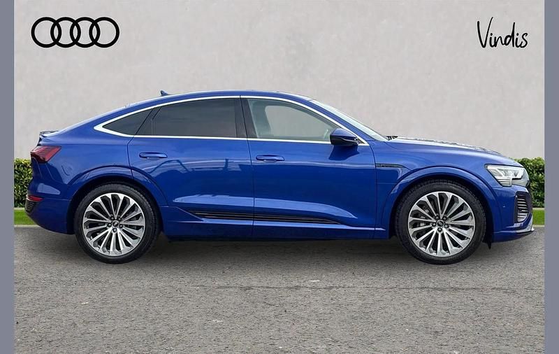 Used Audi Q8 e-tron S-Line 300 kW (408 HP) 2023 Blue SUV