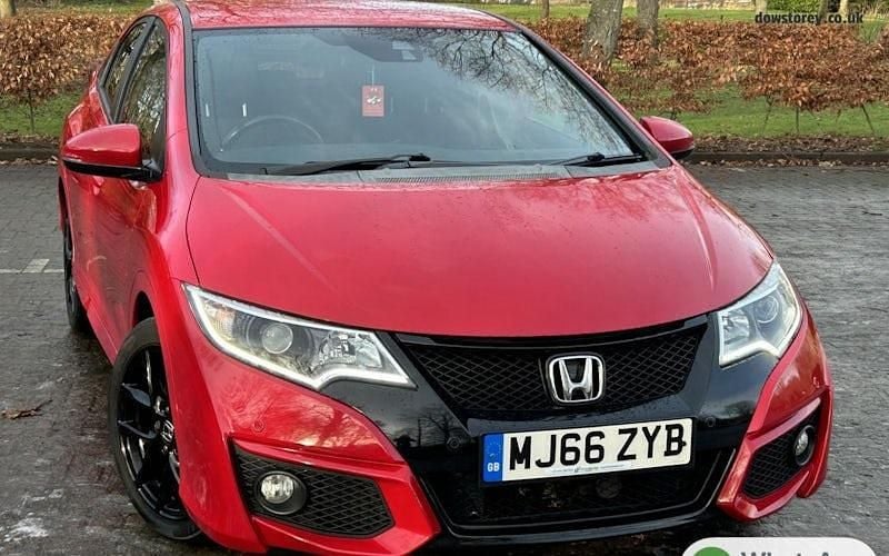Red Used 2016 Honda Civic Sport Hatchback | £8,995 (Fair price) - Image 1/4