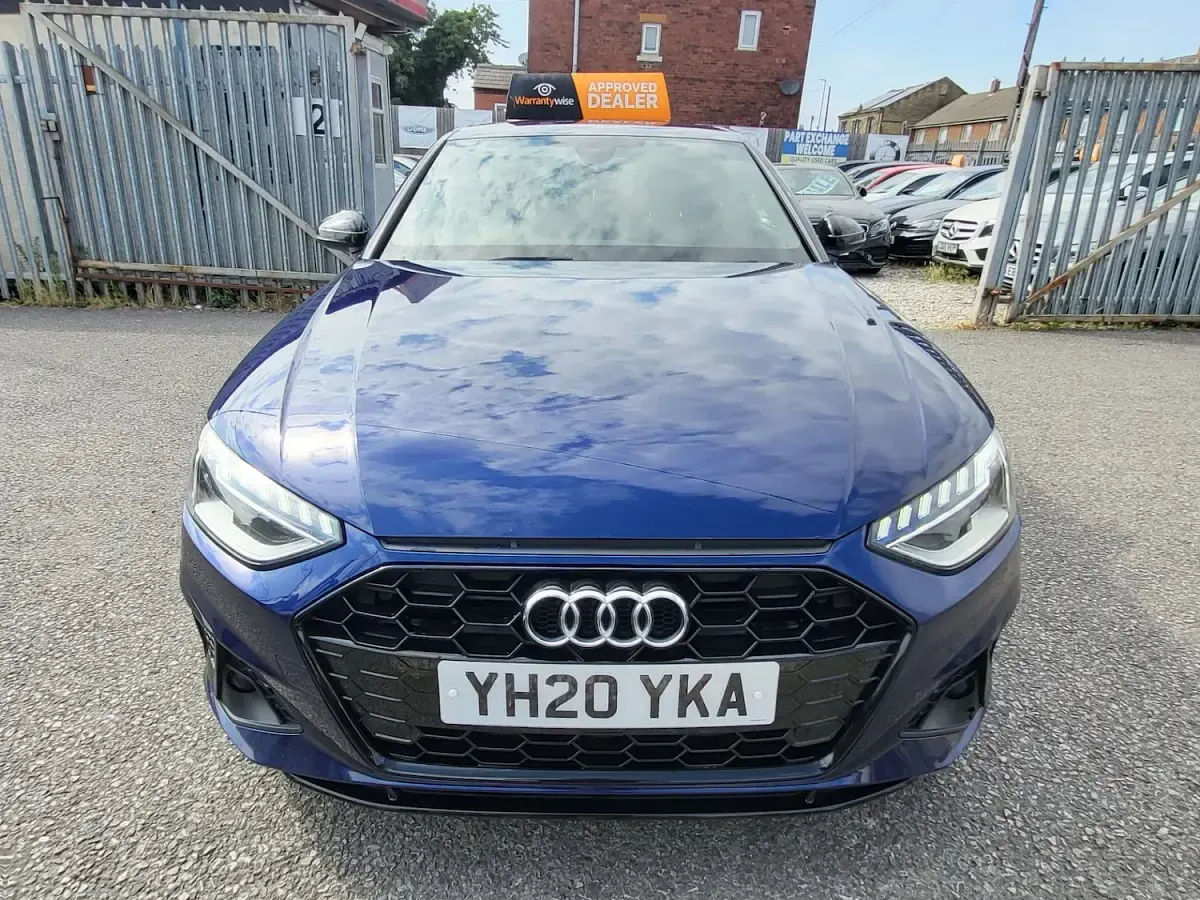 Used Audi A4 Black Edition 2020 Blue Sedan