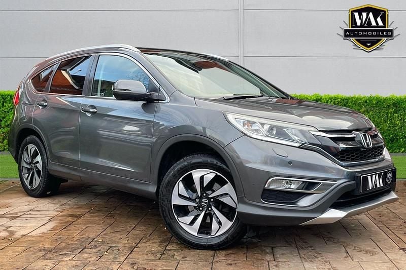 Grey Used 2015 Honda CR-V EX SUV | £6,290 (Good price) - Image 1/4