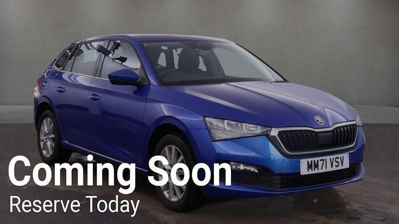 Used Skoda Scala SE Technology 2022 Blue Hatchback