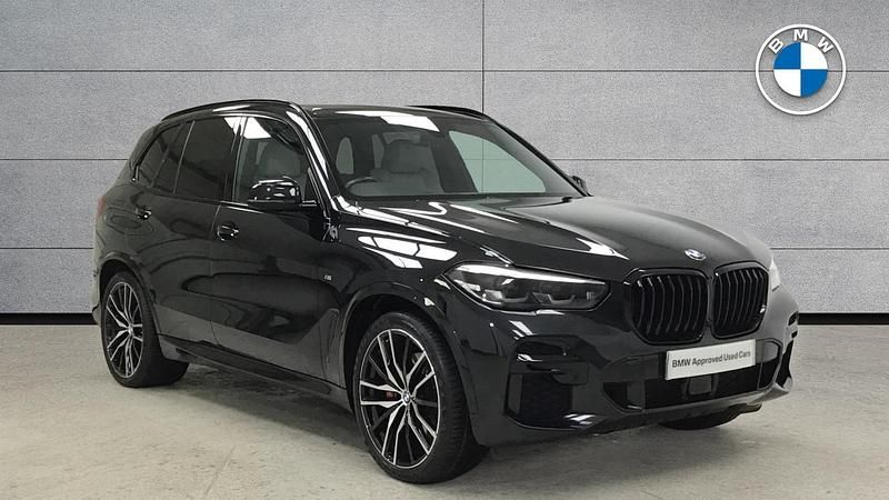 Black Used 2022 BMW X5 M Sport SUV | £46,995 (Fair price) - Image 1/4