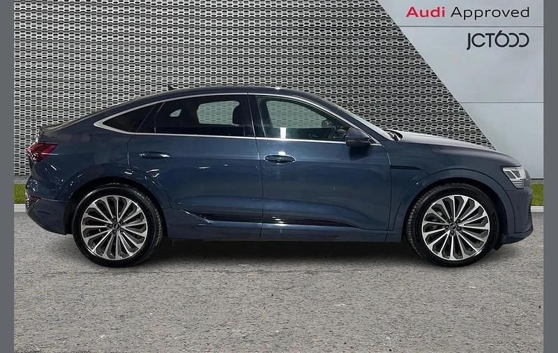 Used Audi Q8 e-tron S-Line 300 kW (408 HP) 2023 Blue SUV