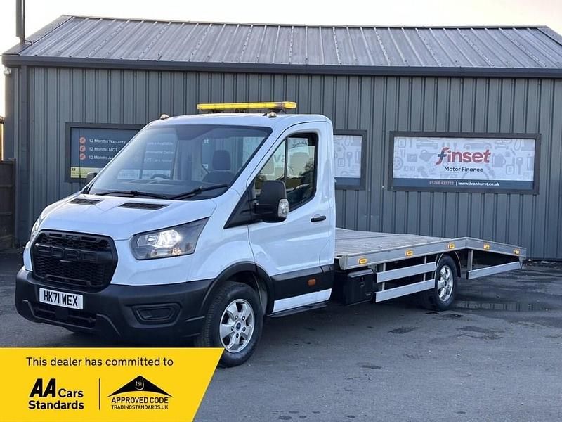 Used Ford Transit 130 HP (95 kW) 2021 White Cabriolet