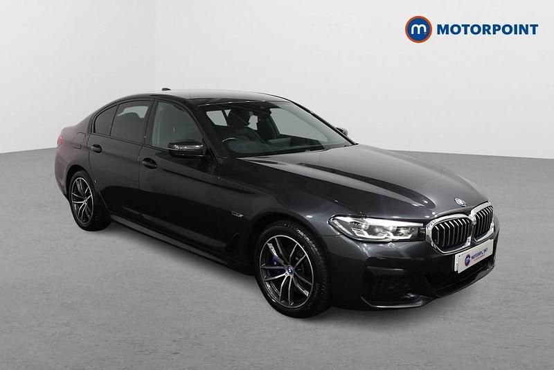 Grey Used 2022 BMW 530e M Sport Sedan | £25,549 (Fair price) - Image 1/4