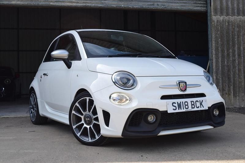 Used Abarth 595 Turismo 165 HP (121 kW) 2018 White Hatchback
