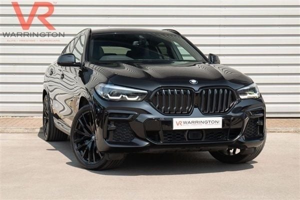 Black Used 2022 BMW X6 M Sport SUV | £42,896 (Fair price) - Image 1/1