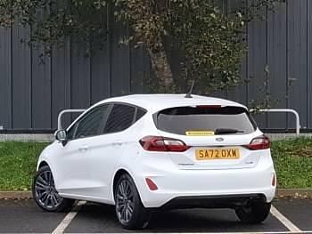 Used Ford Fiesta Titanium 155 HP (114 kW) 2022 White Hatchback