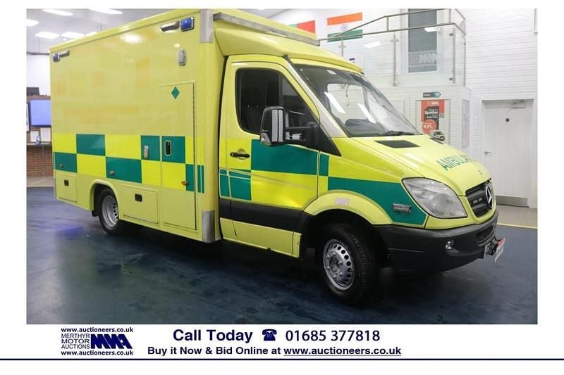 Yellow Used 2013 Mercedes Sprinter Van | £5,020 - Image 1/4