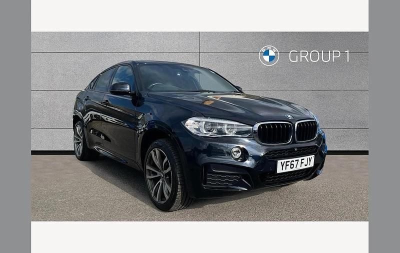 Used BMW X6 M Sport 258 HP (189 kW) 2018 Black SUV