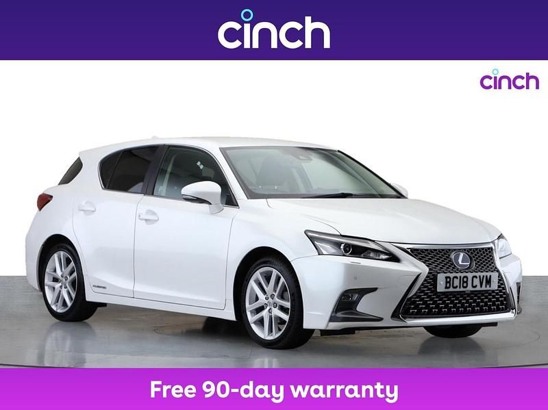 White Used 2018 Lexus CT200h Estate | £15,999 (Good price) - Image 1/3