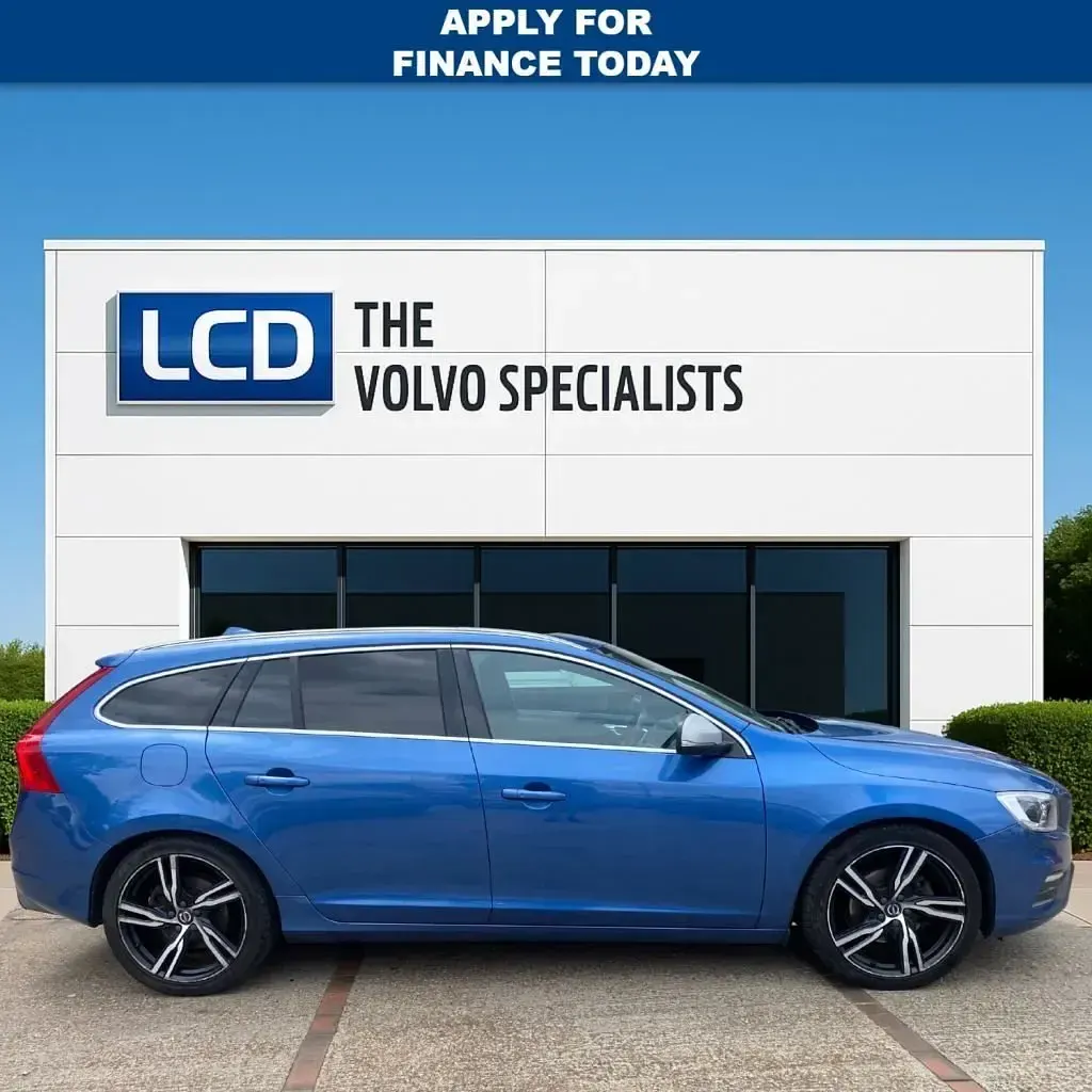 Used Volvo V60 R-Design 190 HP (139 kW) 2018 Blue Estate