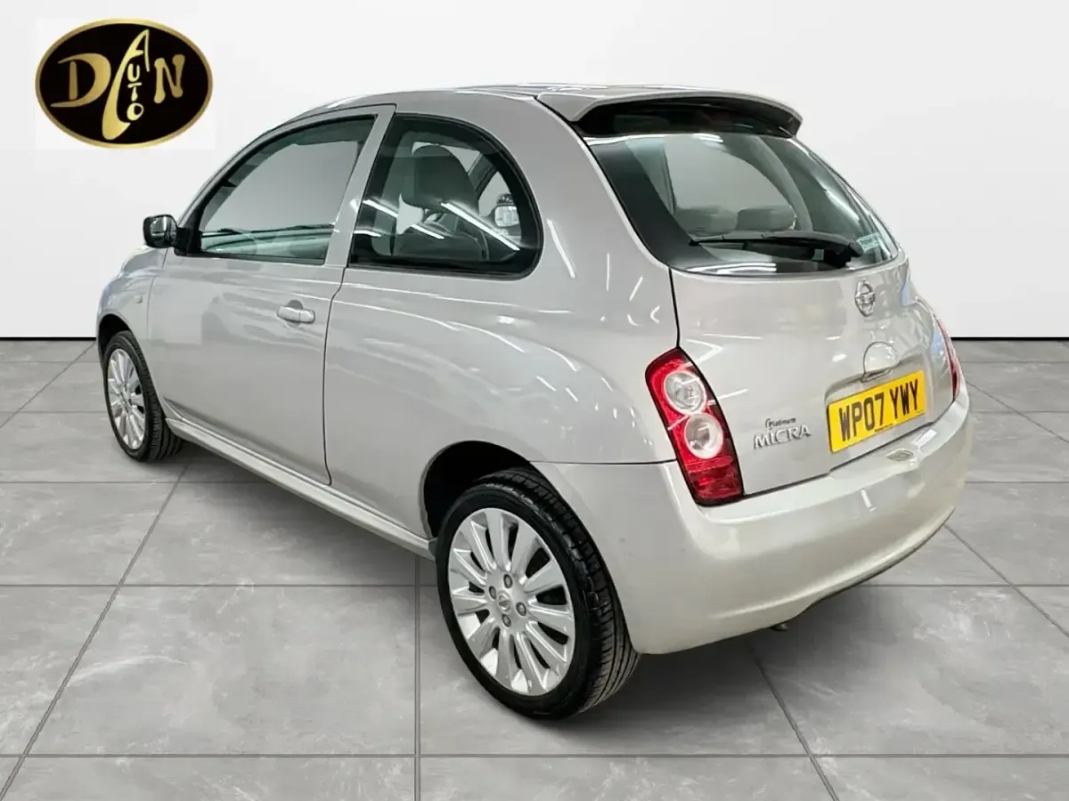 Used Nissan Micra 88 HP (64 kW) 2007 Silver Hatchback