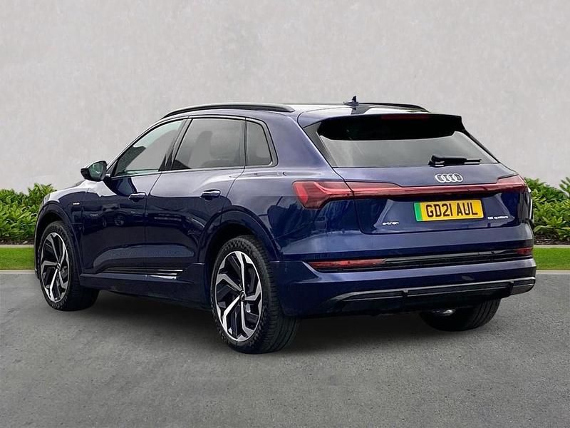 Used Audi e-tron Black Edition 300 kW (408 HP) 2021 Blue SUV