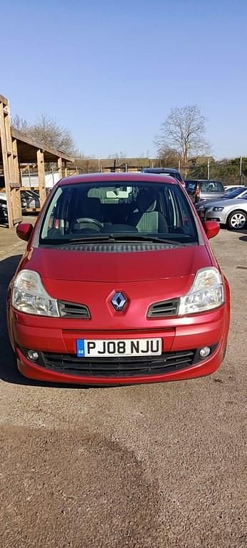 Used Renault Modus Dynamique 112 HP (82 kW) 2008 Red MPV