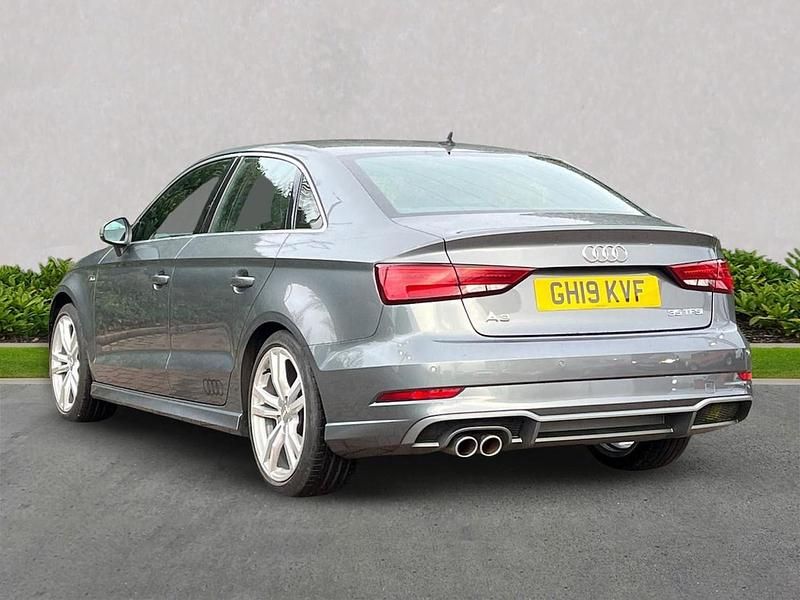 Used Audi A3 S-Line 150 HP (110 kW) 2019 Grey Sedan