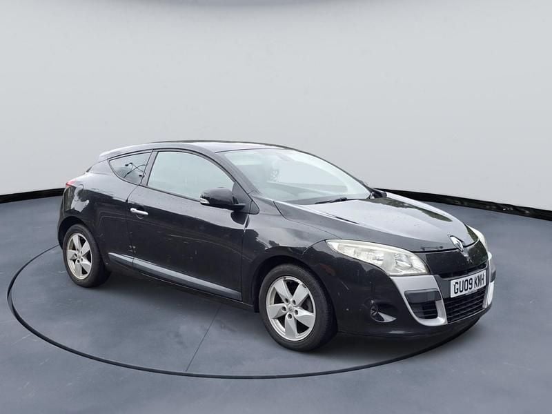 Black Used 2009 Renault Mégane Coupé Dynamique Coupe | £995 (Good price) - Image 1/4