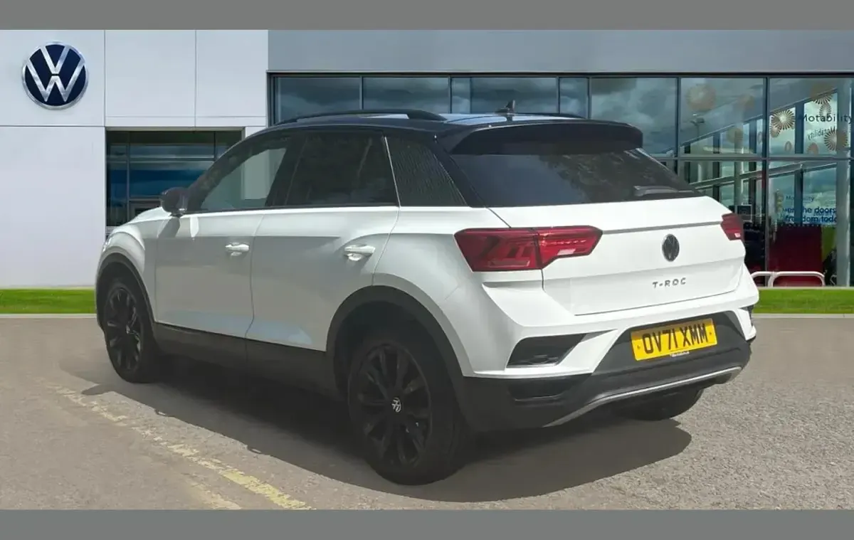 Used VW T-Roc Black Edition 150 HP (110 kW) 2021 White SUV