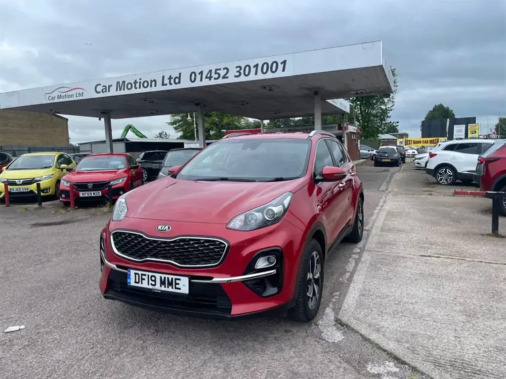 Used Kia Sportage 136 HP (100 kW) 2019 Red SUV