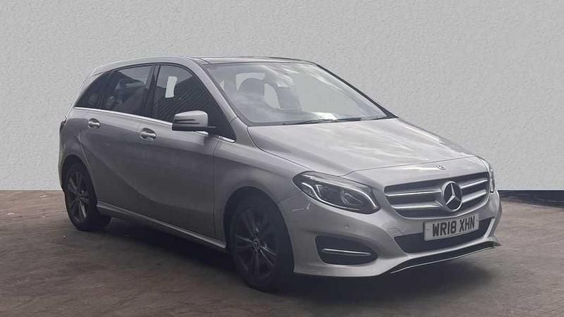 Silver Used 2018 Mercedes B200 Exclusive MPV | £10,710 (Good price) - Image 1/4