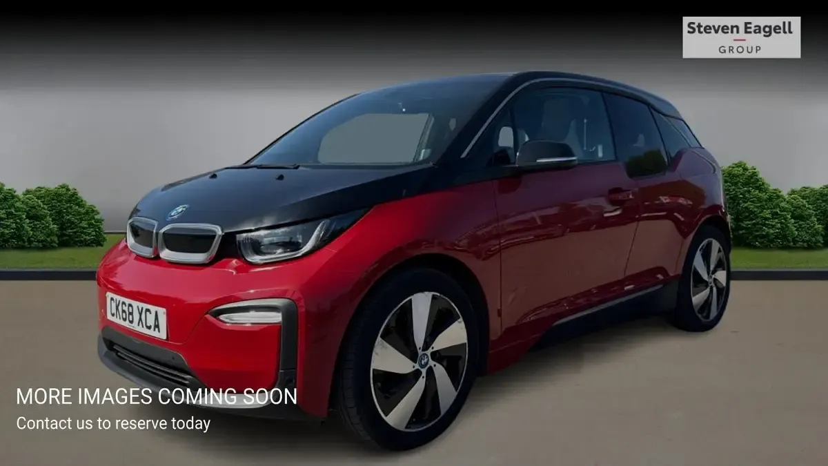 Used BMW i3 170 HP (125 kW) 2018 Red Hatchback
