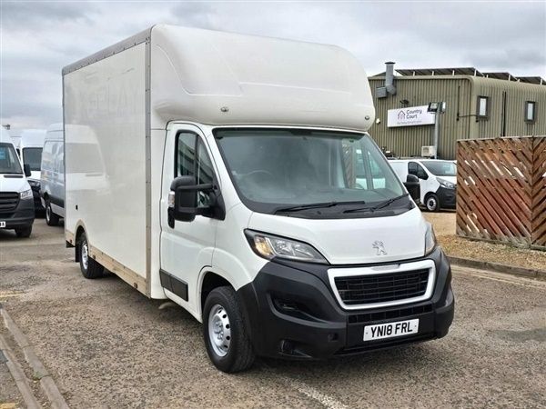 White Used 2018 Peugeot Boxer Van | £10,799 - Image 1/1