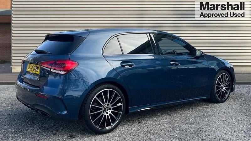 Used Mercedes A200 Exclusive 163 HP (119 kW) 2021 Blue