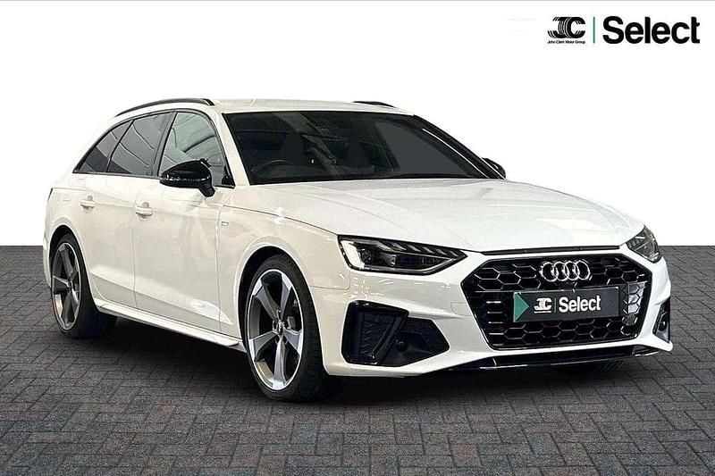 White Used 2021 Audi A4 Black Edition Estate | £23,300 (Fair price) - Image 1/4