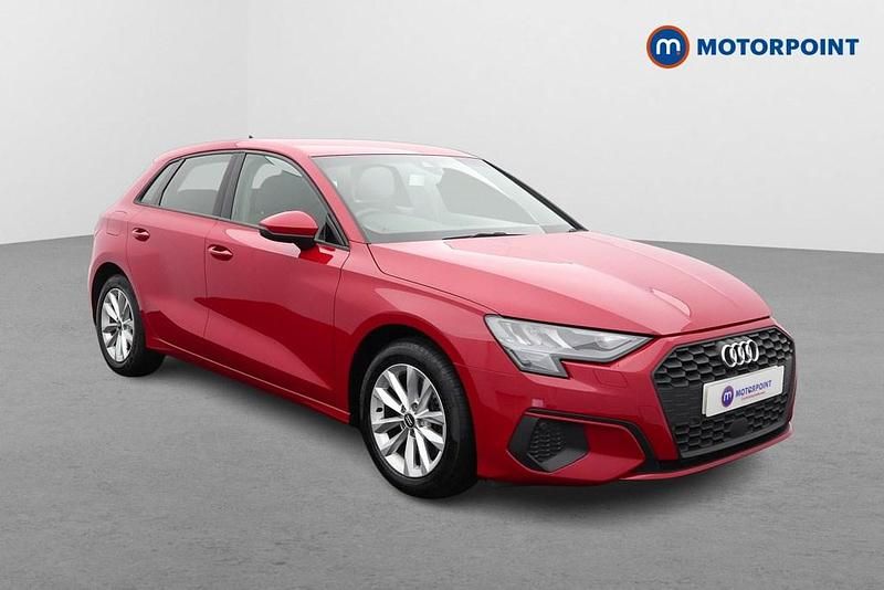 Red Used 2021 Audi A3 Hatchback | £19,399 (Good price) - Image 1/4