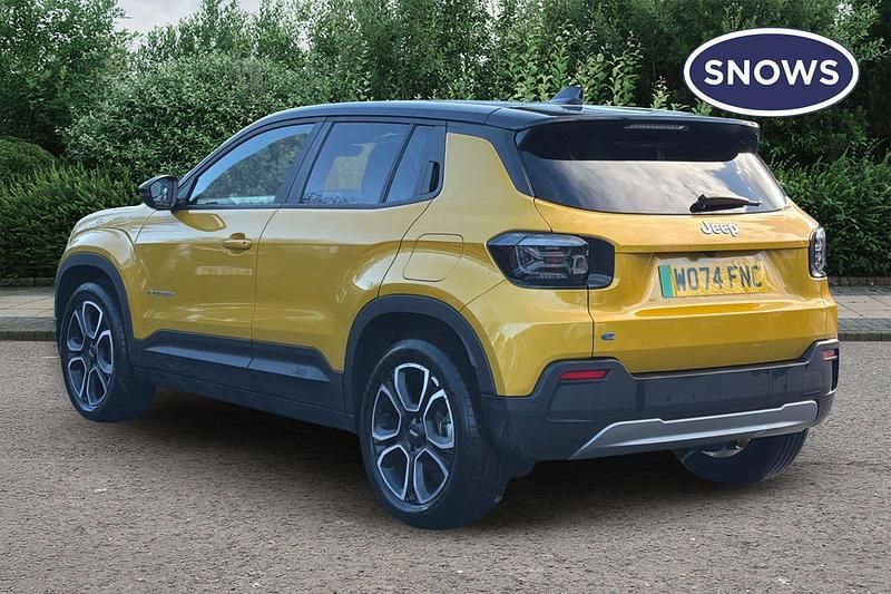 Used Jeep Avenger EV Summit 114 kW (156 HP) 2025 Yellow SUV