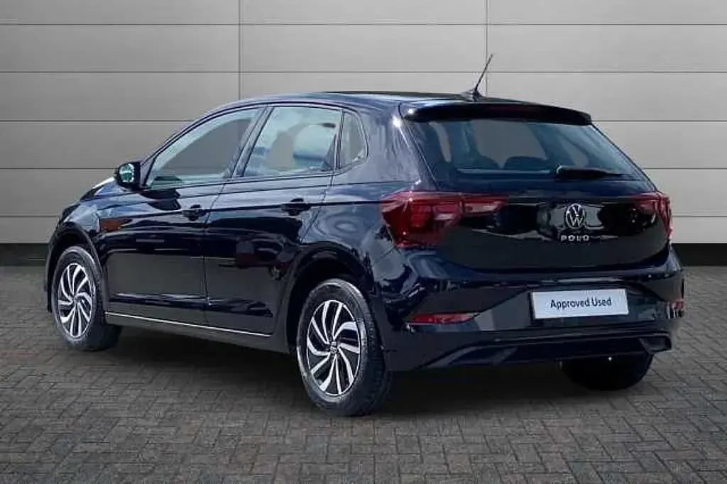 Used VW Polo Match 95 HP (69 kW) 2025 Black Hatchback