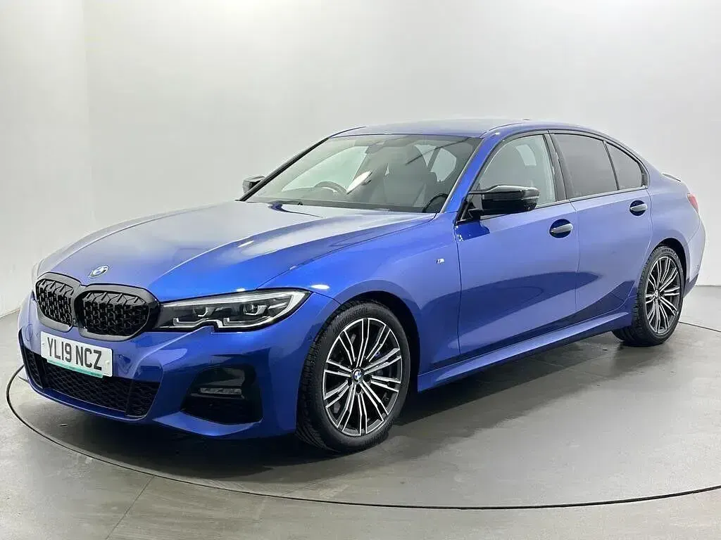 Used BMW 330 M Sport 254 HP (186 kW) 2019 Blue Sedan