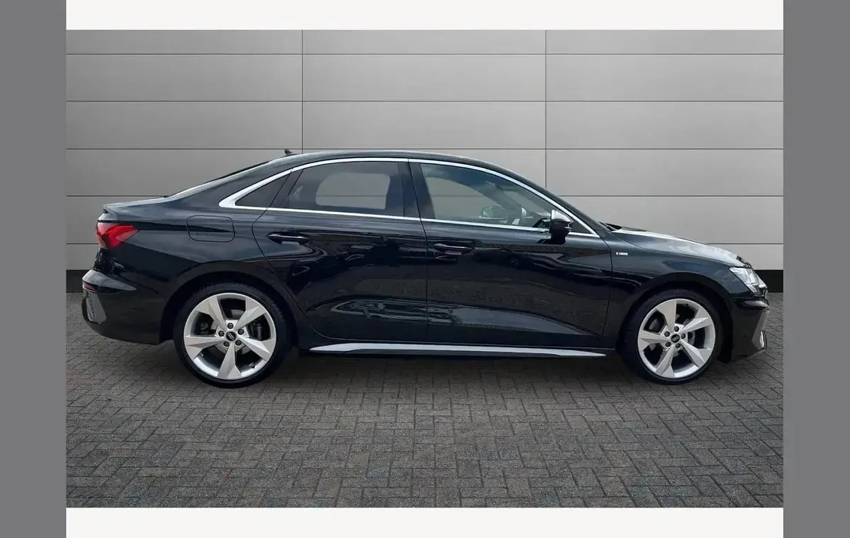 Used Audi A3 S-Line 150 HP (110 kW) 2023 Black Sedan