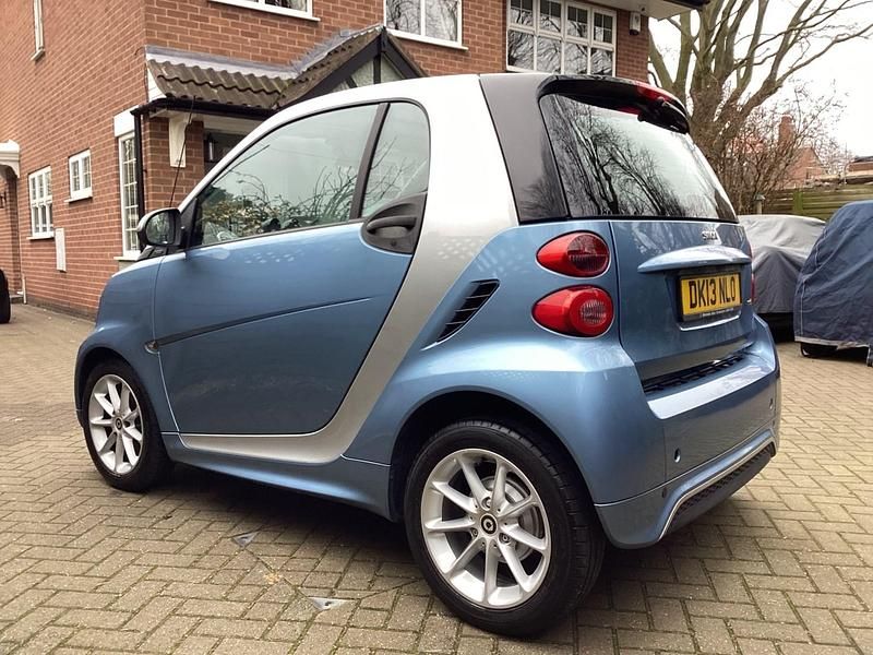 Used Smart ForTwo Coupé Passion 71 HP (52 kW) 2013 Silver Coupe