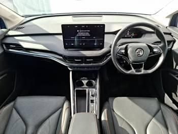 Used Skoda Enyaq iV ecoSuite 131 kW (179 HP) 2022 Blue SUV