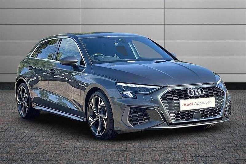 Grey Used 2024 Audi A3 S-Line Hatchback | £23,495 (A bit pricey) - Image 1/4