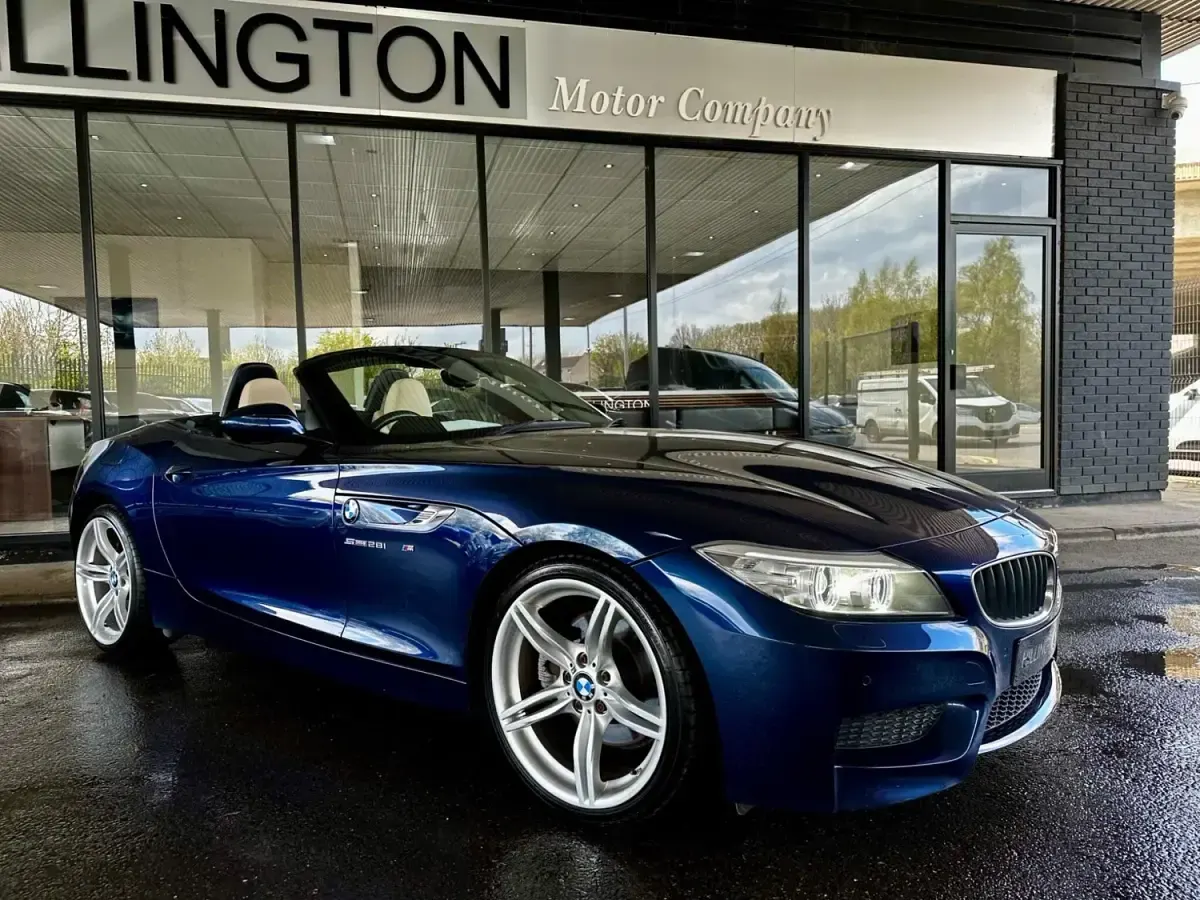 Begagnad BMW Z4 M Sport 2014 Blå Cab