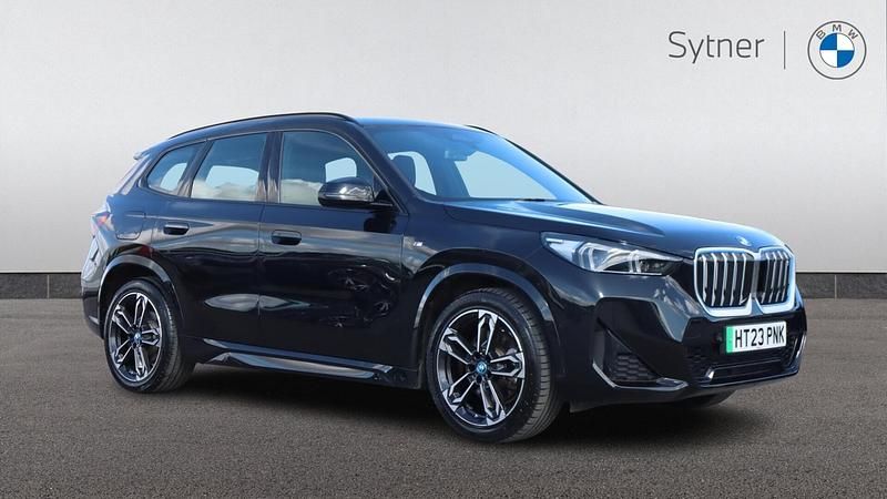 Black Used 2023 BMW iX1 M Sport SUV | £28,000 (Good price) - Image 1/4