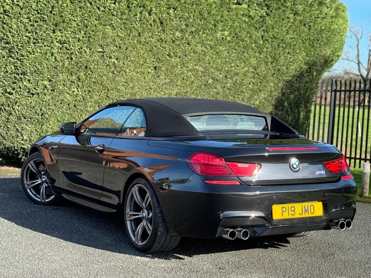 Used BMW M6 Cabriolet Comfort Edition 2012 Black Cabriolet