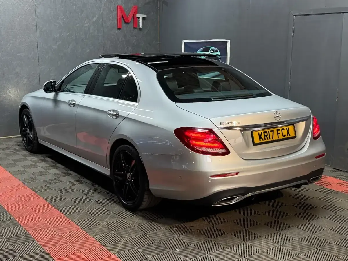 Used Mercedes E350 AMG line 2017 Silver Sedan