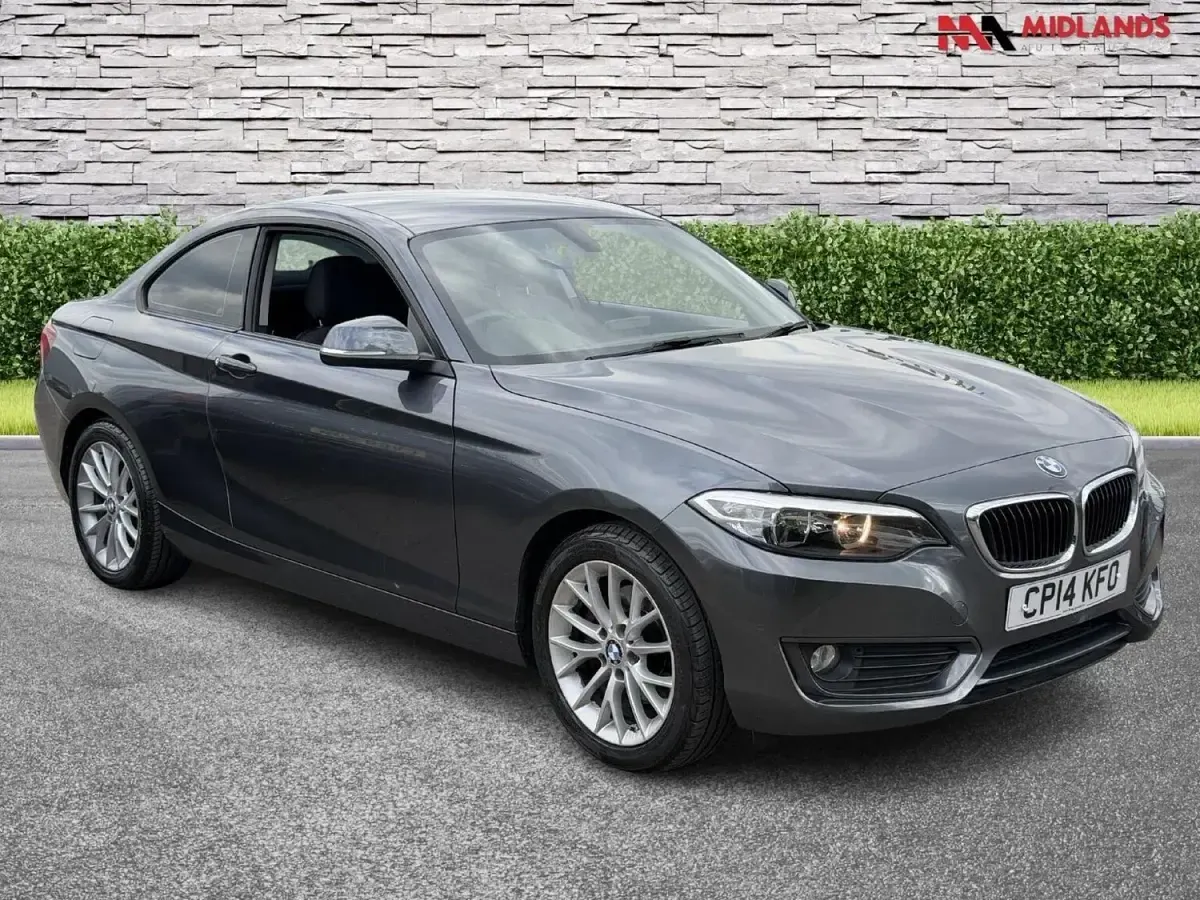 Begagnad BMW 220 Comfort Edition 2014 Grå Sportkupé
