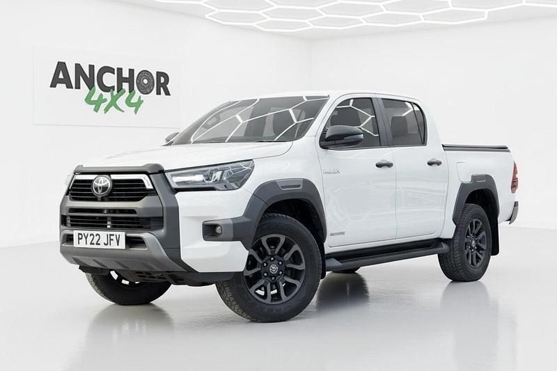White Used 2022 Toyota HiLux Pickup | £33,987 (Expensive) - Image 1/4