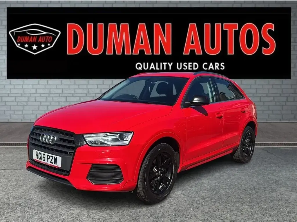 Begagnad Audi Q3 Design 150 HK (110 kW) 2016 Röd SUV