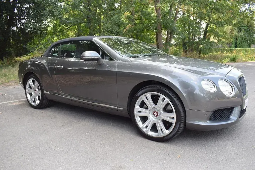 Used Bentley Continental GT Convertible 2012 Grey Cabriolet