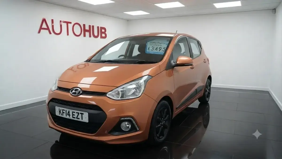 Used Hyundai i10 Premium 83 HP (61 kW) 2014 Orange Hatchback